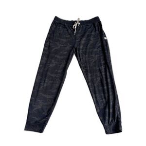Vuori Black Charcoal Camo Joggers